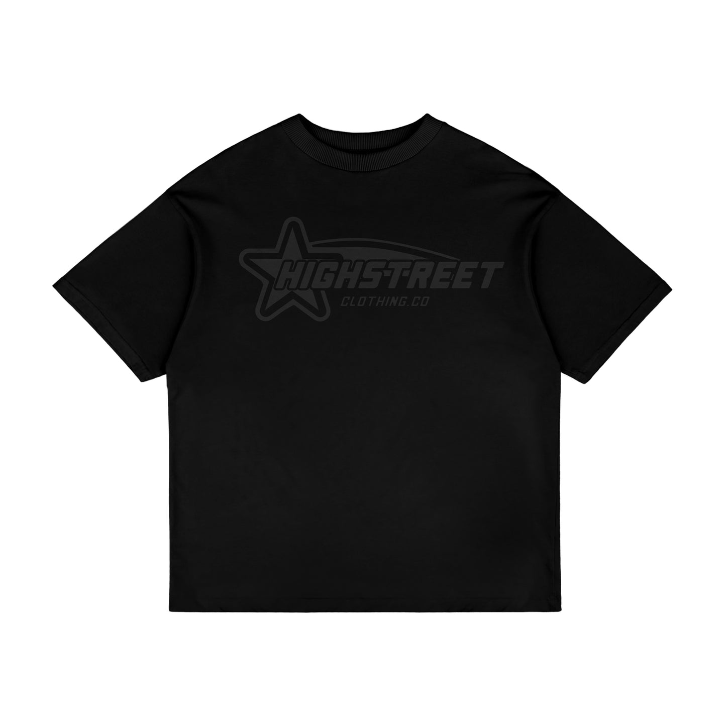 HIGH STREET T-SHIRT (BLACK/BLACK)