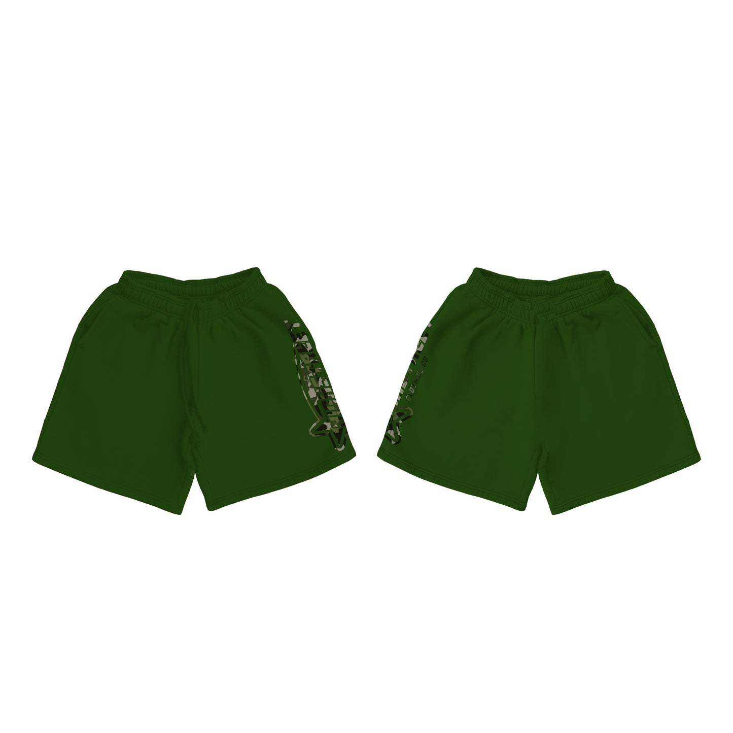 HIGH STREET SHORTS (GREEN/CAMO)