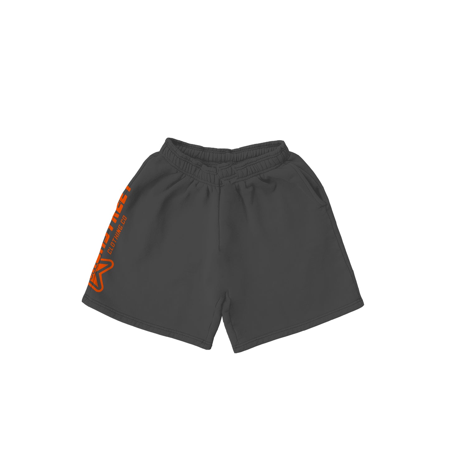 HIGH STREET SHORTS (GREY/ORANGE)