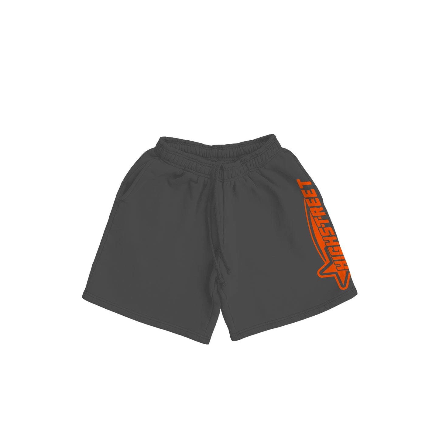 HIGH STREET SHORTS (GREY/ORANGE)