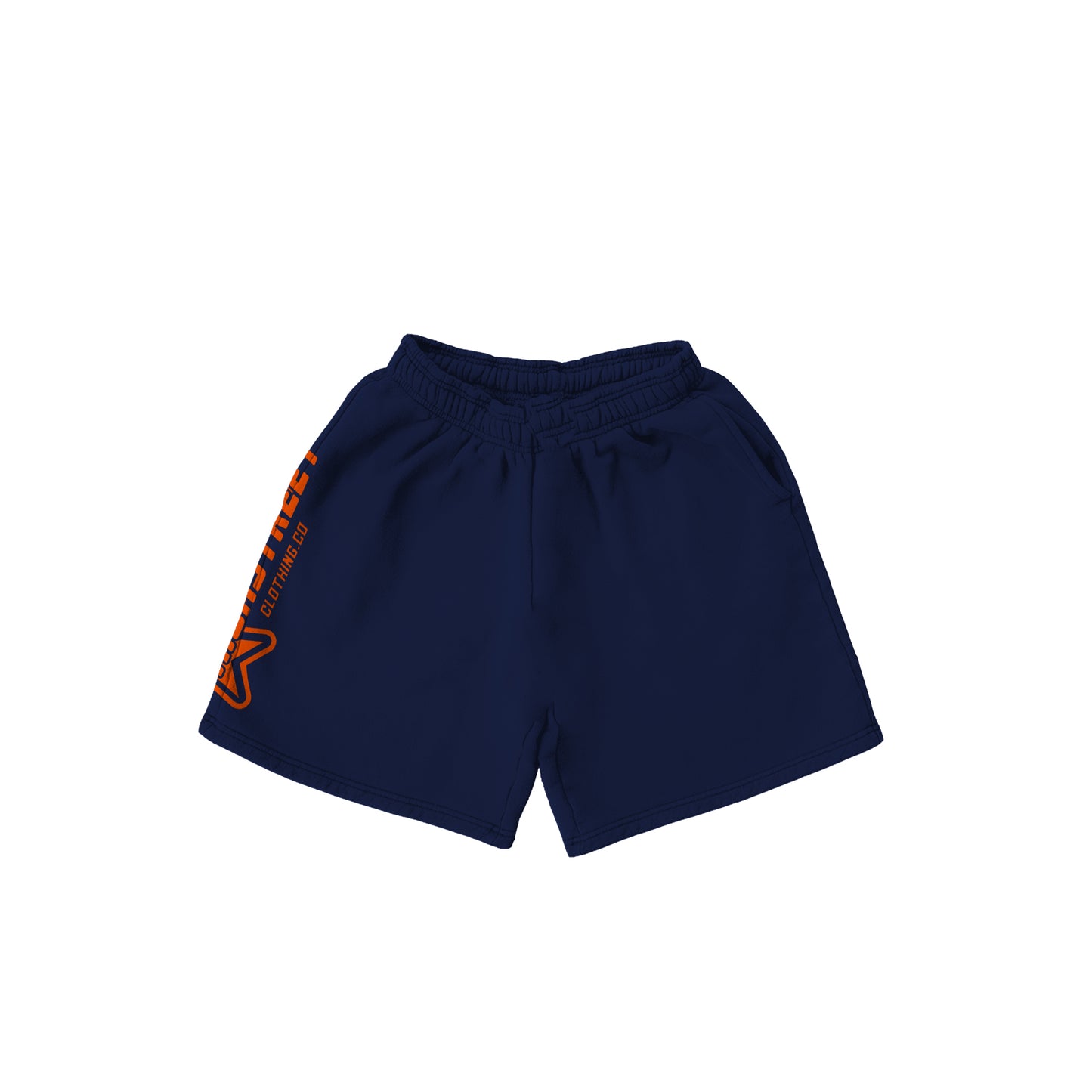 HIGH STREET SHORTS (NAVY/ORANGE)