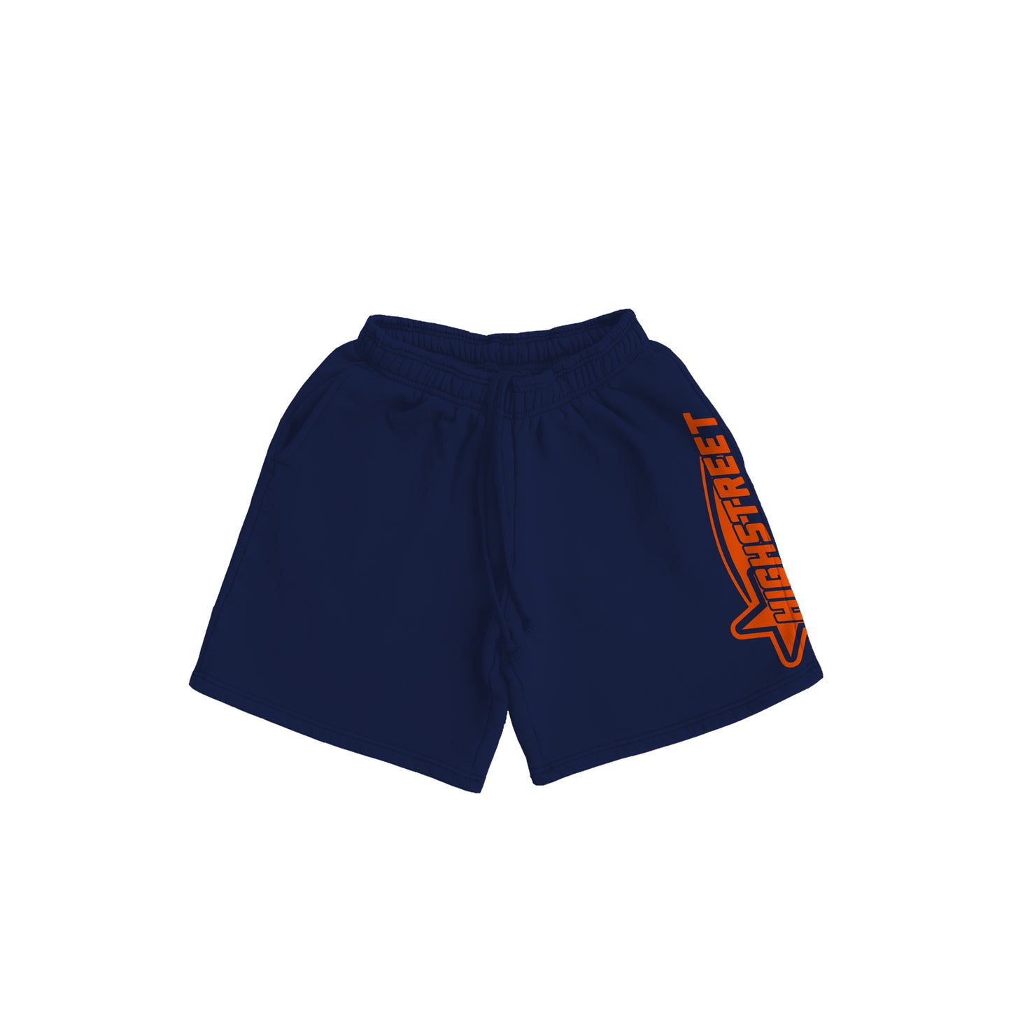 HIGH STREET SHORTS (NAVY/ORANGE)