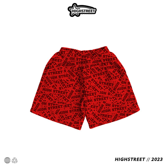 HIGH STREET SHORTS (RED)